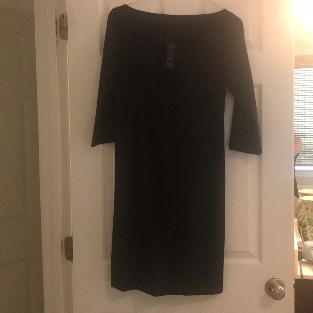 Black 3/4 length dress by Theory size 6
